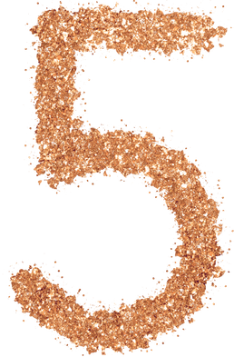 rose gold glitter 5