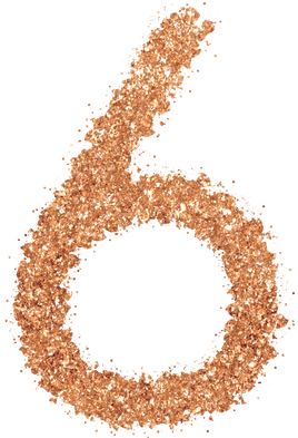 rose gold glitter 6