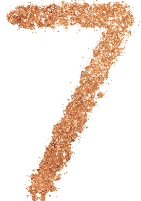 rose gold glitter 7