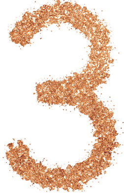 rose gold glitter 3