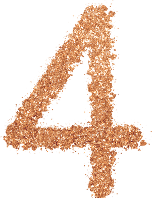 rose gold glitter 4